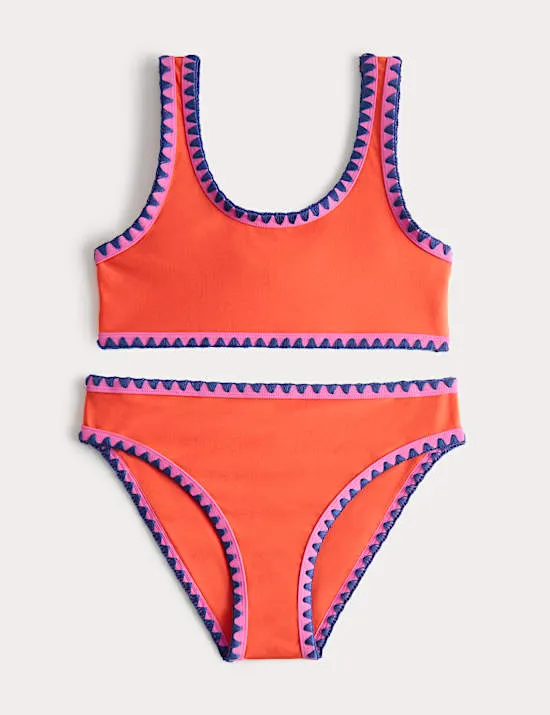 2 Piece Whipstitch Bikini (6-16 Yrs)