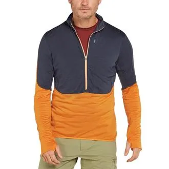 Veste à manches longues demi-glissière Descender en mélange mérinos 200 Realfleece pour homme