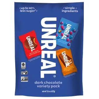 UNREAL Dark Chocolate, Variety Pack, 15.4 oz