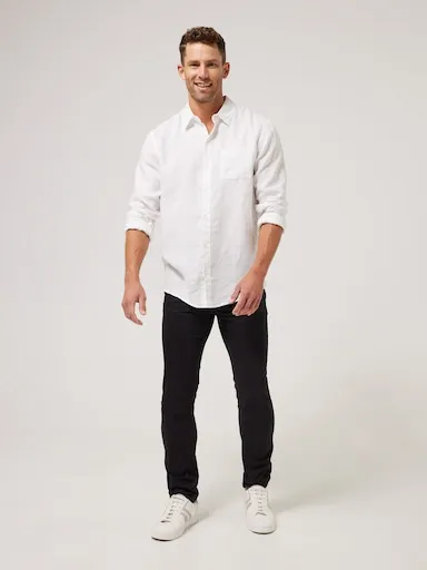 Just Jeans Slant Pocket Slim Straight Pant