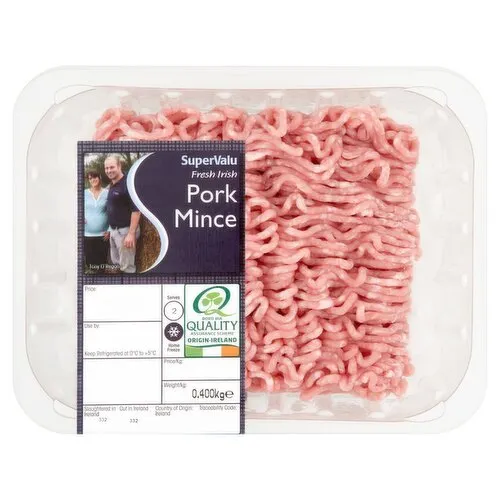 SuperValu Fresh Irish Pork Mince (400 g) Open Product Description