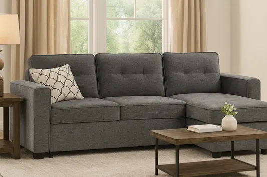 Noah Love Chaise Set - Grey