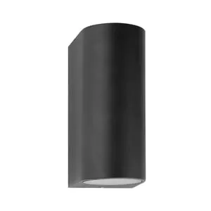Applique moderno da esterno Kofu nero IP44 2xGU10 INSPIRE