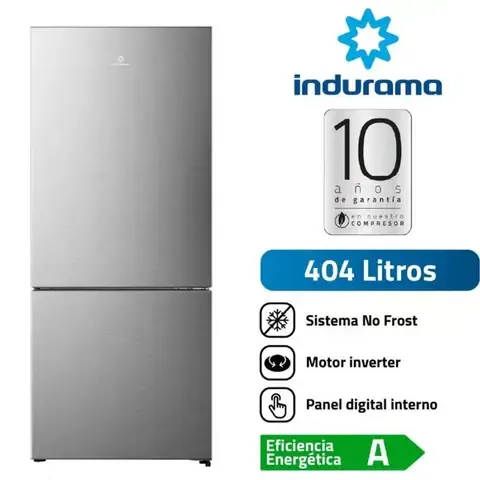 REFRIGERADORA 404L GRIS RI-698
