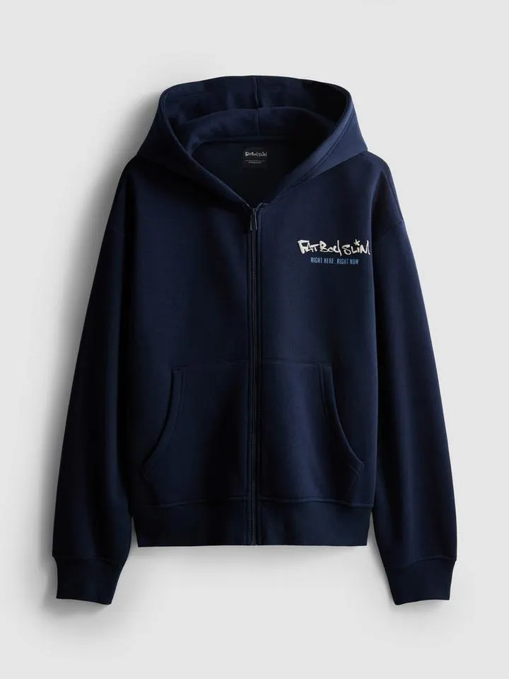 Sweat à capuche zippé Fatboy Slim