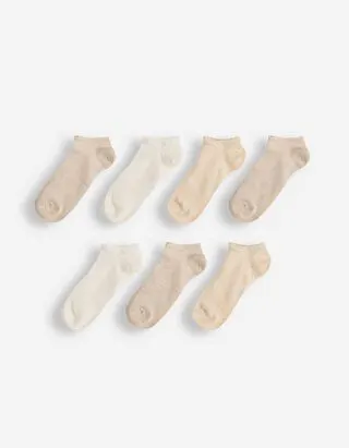 Calze sneakers - Confezione da 7 pezzi