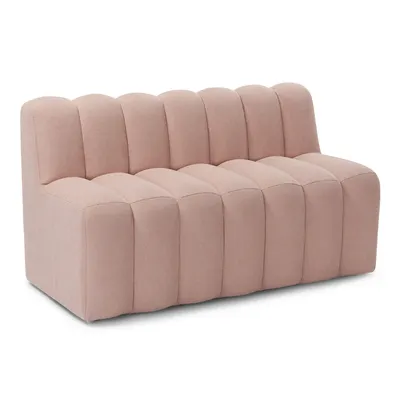Eetkamerbank Candy met rug cube blossom 120 cm