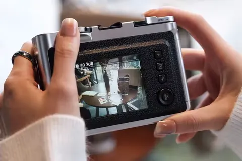 Original Fujifilm Instax Mini Evo Camera Fuji Instant Camera Smartphone Photos Print Camera Optional White Film 20/40 sheets