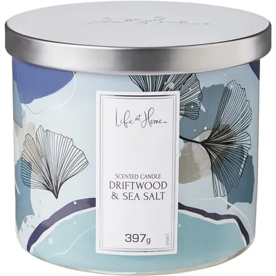 Scented Candle Driftwood & Sea Salt