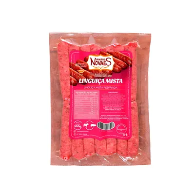 linguiça novaes premium mista resfriada 500g