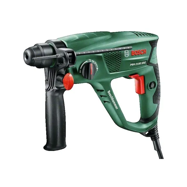 BOSCH PBH 2100 SRE trapano a percussione + mandrino SDS con chiave 550W - 06033A9301