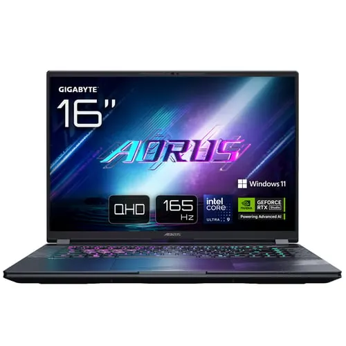 AORUS ELITE 16 BWHC3FRC65SP - 16" QHD+ 165Hz Core Ultra 9 275HX RTX 5070 32Go 2To W11P