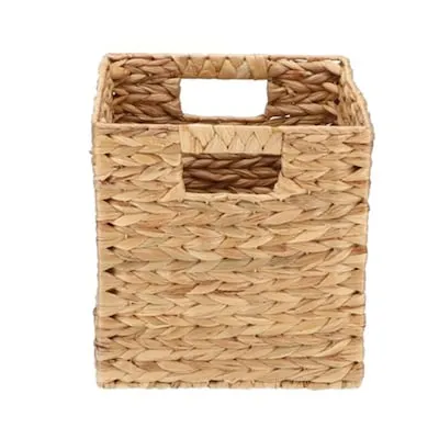 Medium Natural Water hyacinth Decorative Basket