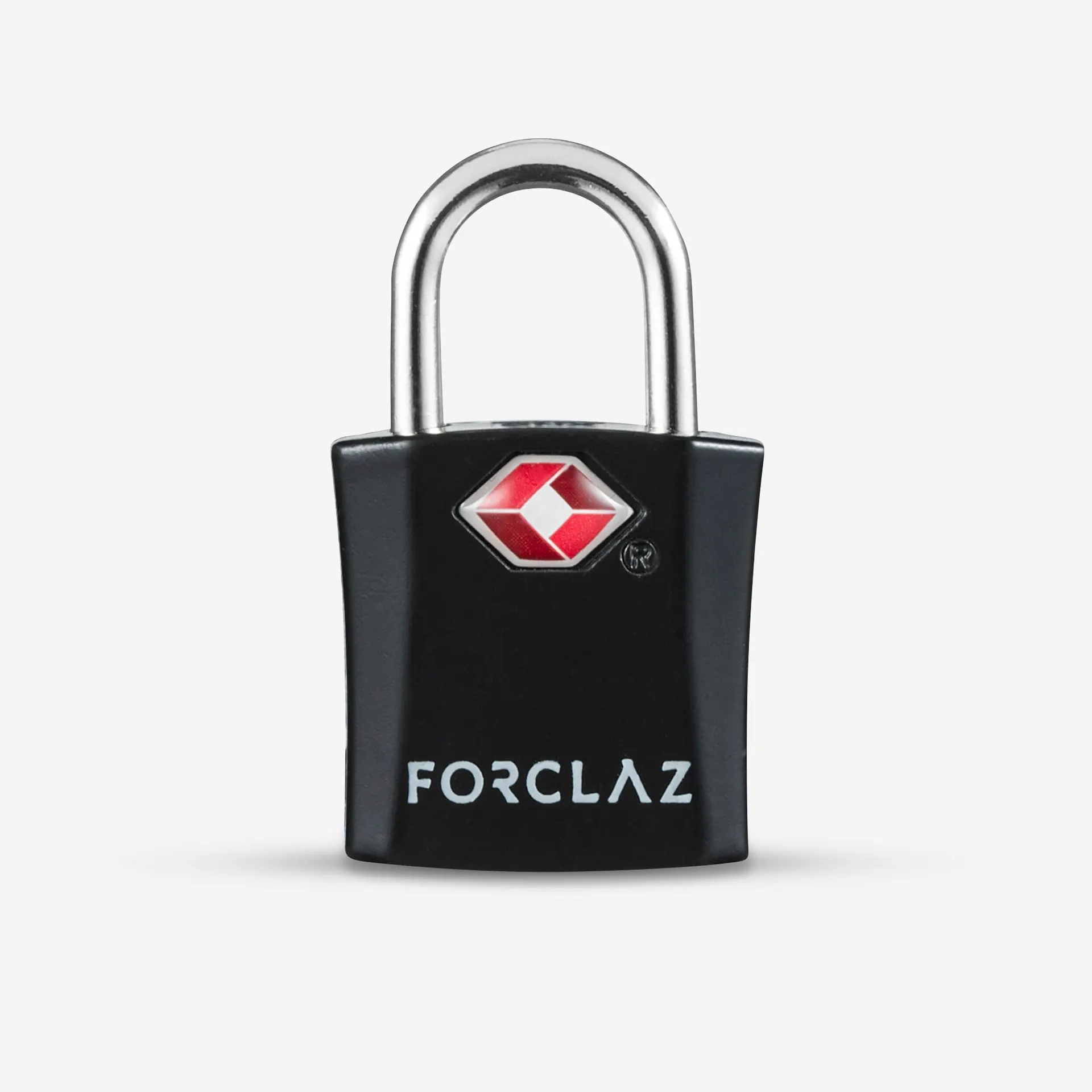 FORCLAZ Zámek na klíč TRAVEL TSA černý 2 ks