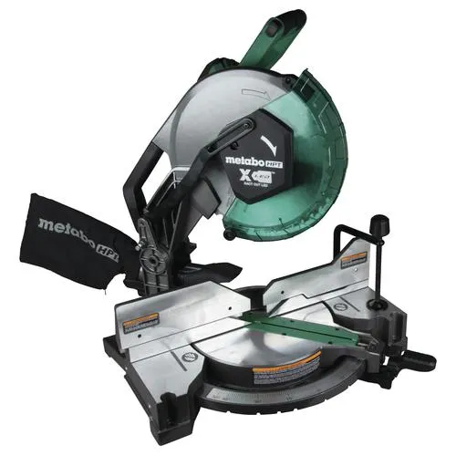 Metabo HPT® 12" Dual-Bevel 15-Amp Corded Compound Miter Saw