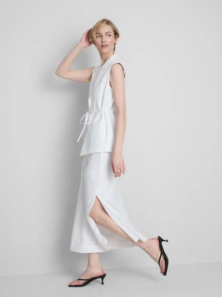 Jupe longue en lin The Edit