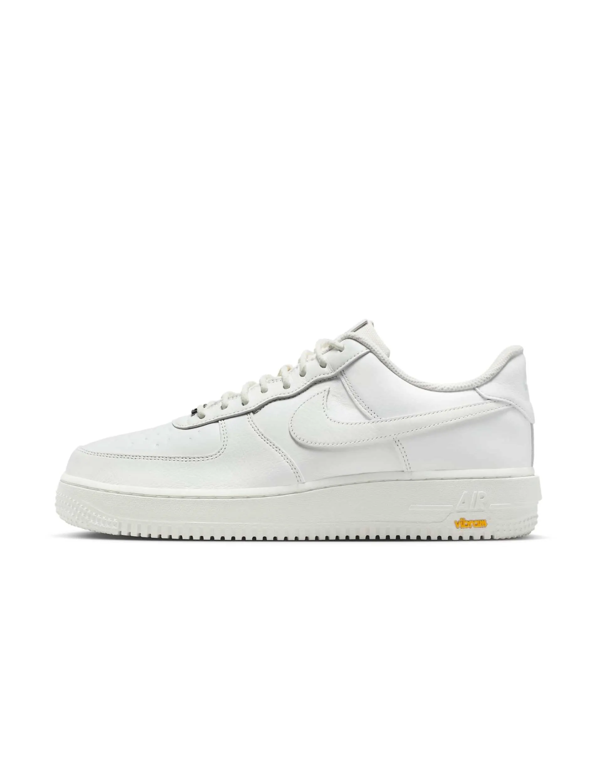 Nike Air Force 1 Vibram trainers in triple white