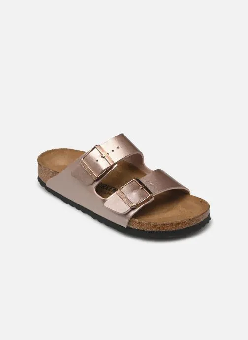 Muilen en klompen Arizona Birko Flor - Narrow dames roze