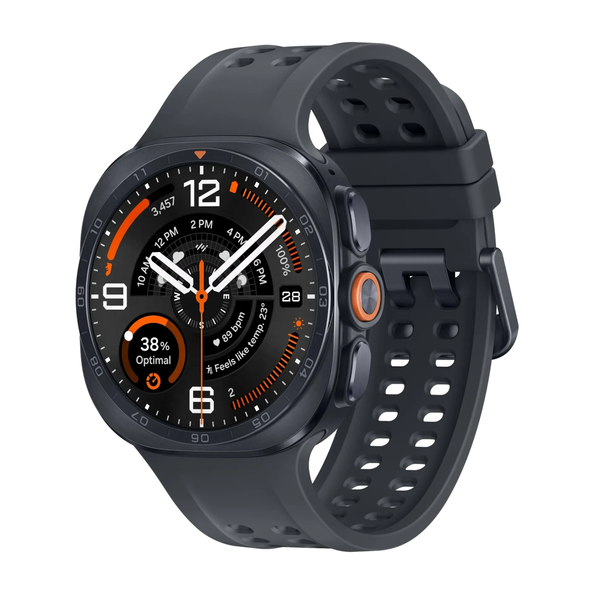 Samsung Galaxy Watch Ultra2 47 mm smartklokke, Titanium Gray