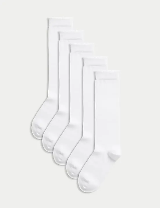 5 Pack of Knee High Socks