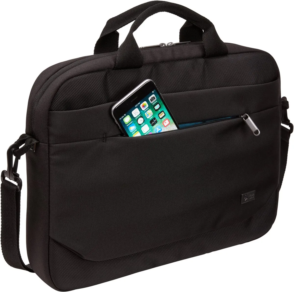 Case Logic Advantage - Laptop Schoudertas 14 inch - Zwart
