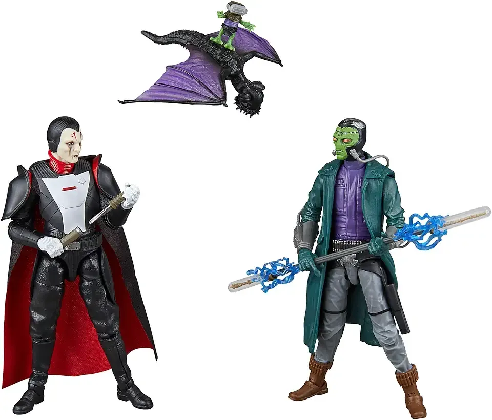 STAR WARS The Black Series Inquisitor & Duros Bounty Hunter, Halloween Edition, Collectible 6 Inch Action Figure 2-Pack (Amazon Exclusive)