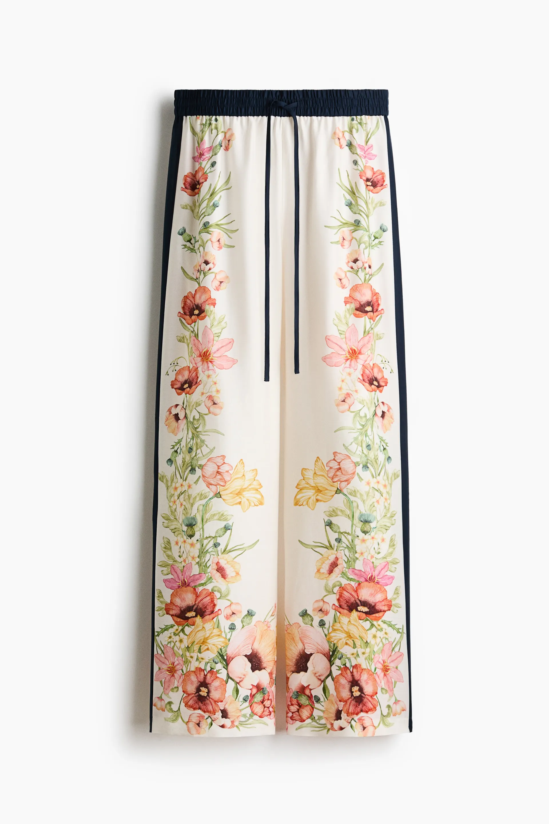 Pantalón de lyocell con diseño estampado