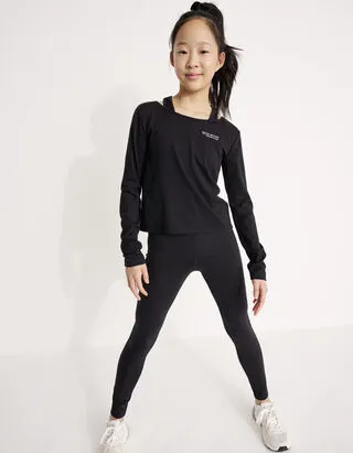 Leggings - Tinta unita - Nero