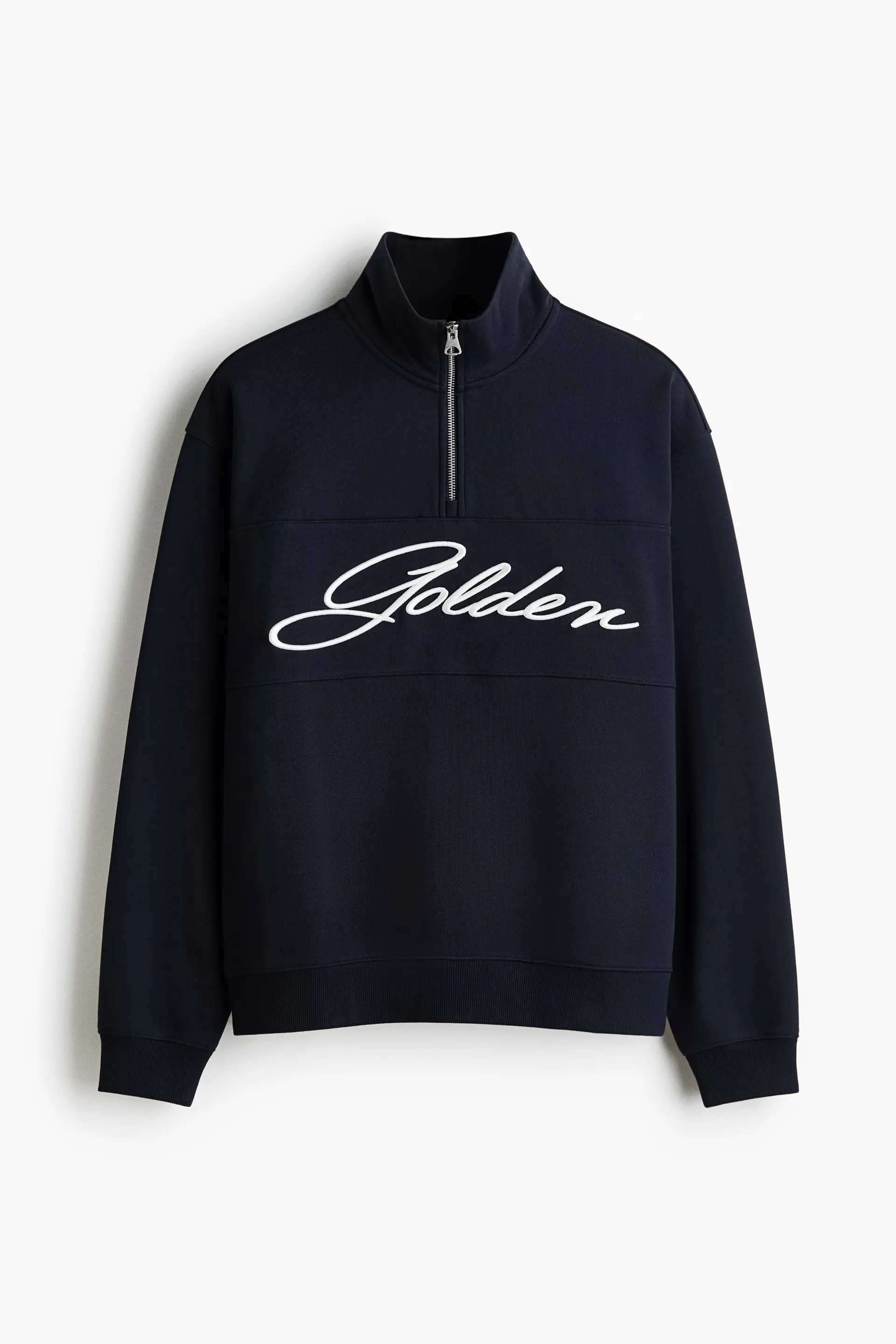 Sudadera Relaxed Fit con zíper superior