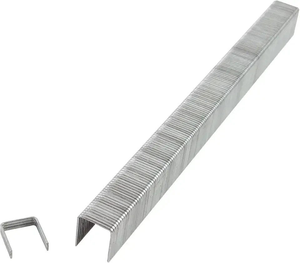 B&C Eagle 71/10 3/8-Inch Length x 3/8-Inch Crown x 22 Gauge Galvanized Fine Wire Staples (10,000 per box)