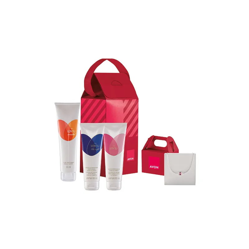 Presente Avon Lov U Trio Hidratantes Superespecial