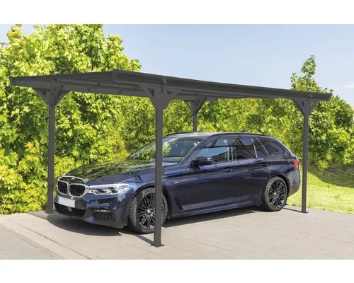 Přístřešek na auto plochá střecha