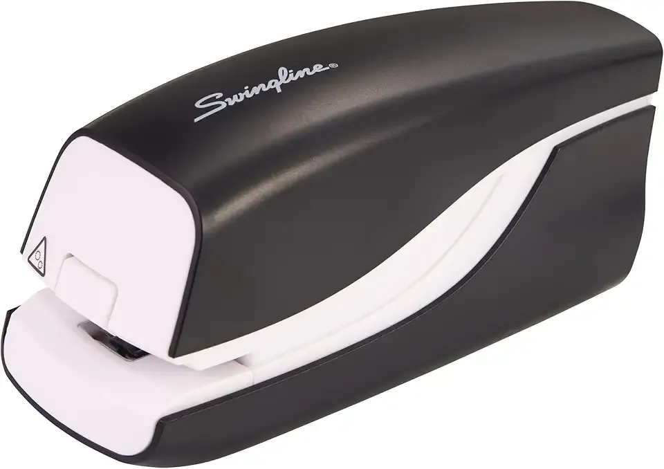 Swingline Electric Stapler, 20 Sheet Capacity, Portable, Compact, Battery, Black (42132)