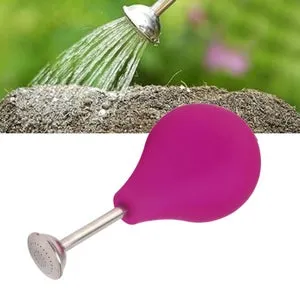 Palla Brause Sprinkler Fiore Sprinkler Palla Brauser Spremere Sprinkler Feltro bagnato Strumenti pratici Spruzzare acqua Sprinkler, viola
