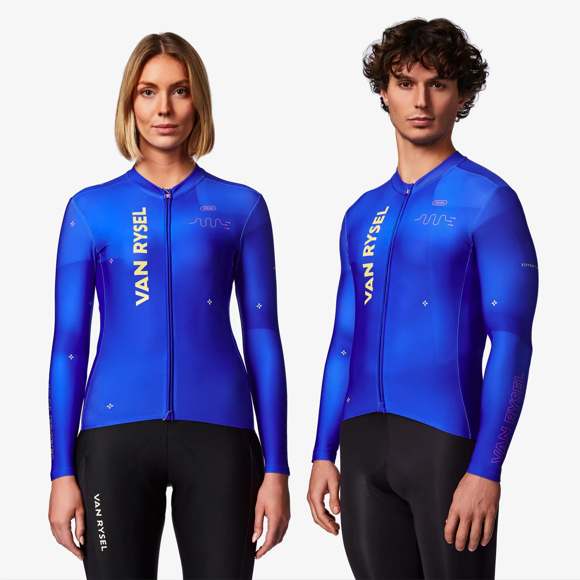 VAN RYSEL Unisex dres na silniční cyklistiku s dlouhým rukávem RCR-R 2 do chladného počasí
