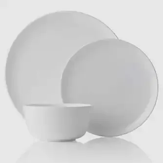 Noritake Marc Newson Premium Bone China 4 Person Dinner Set 12pc