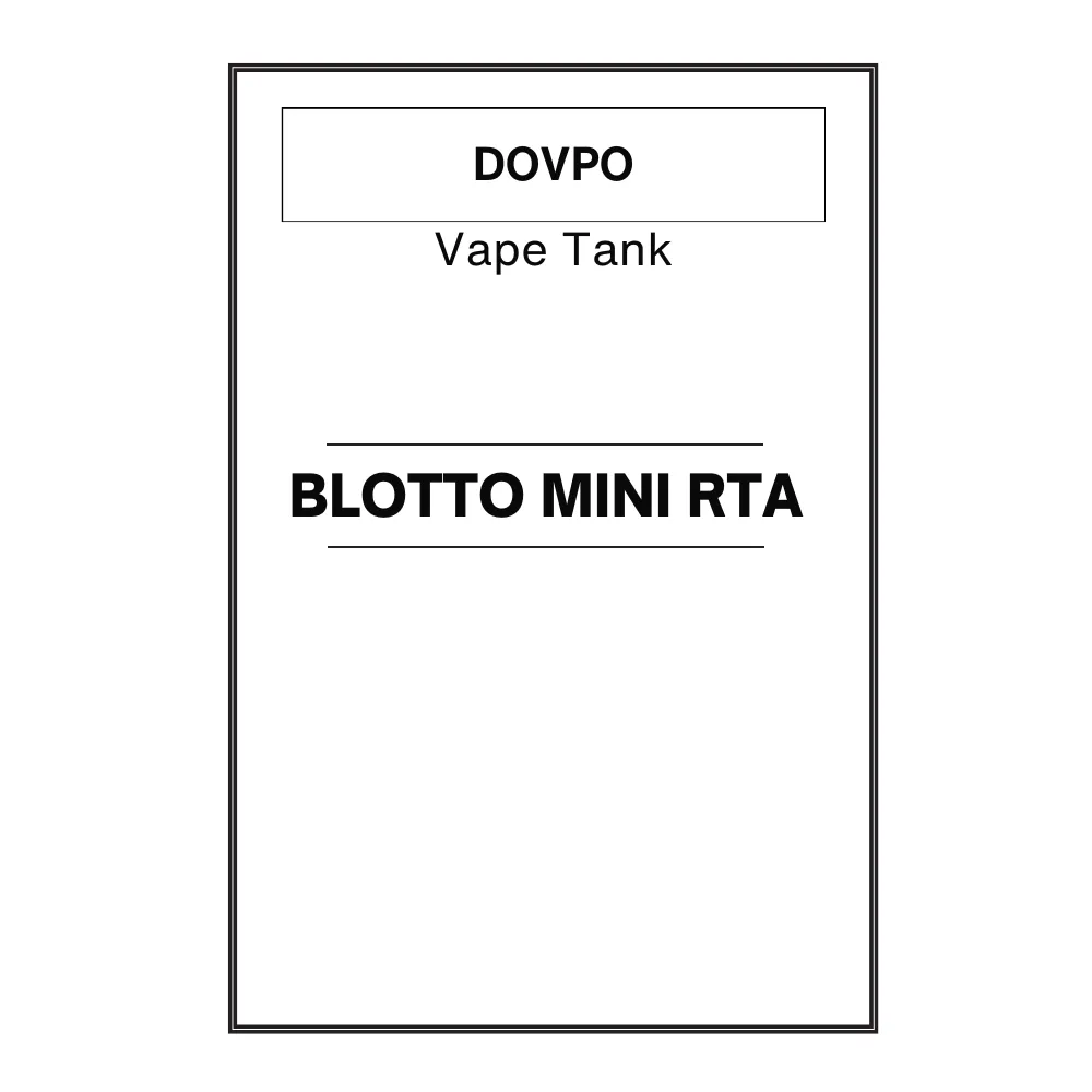 Dovpo Blotto Mini RTA Tank