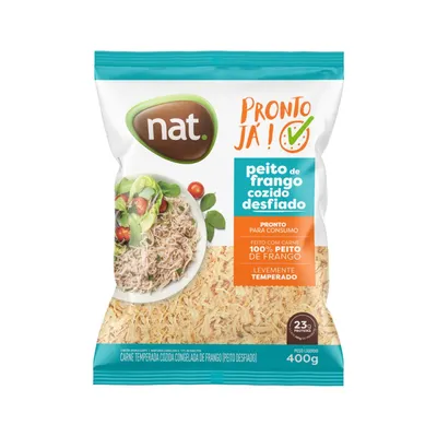 peito de frango desfiado nat 400g