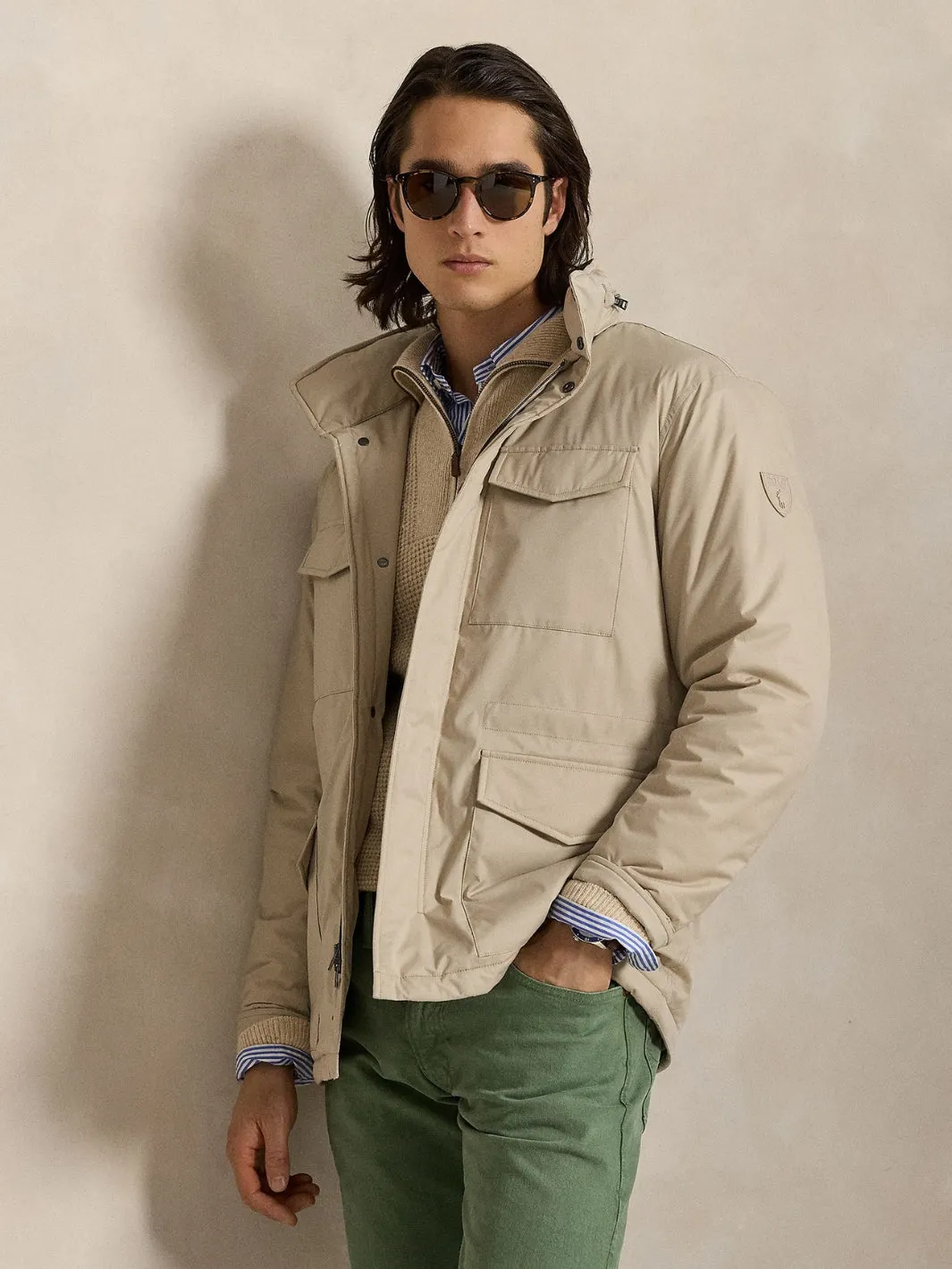 HOODED FIELD JACKET