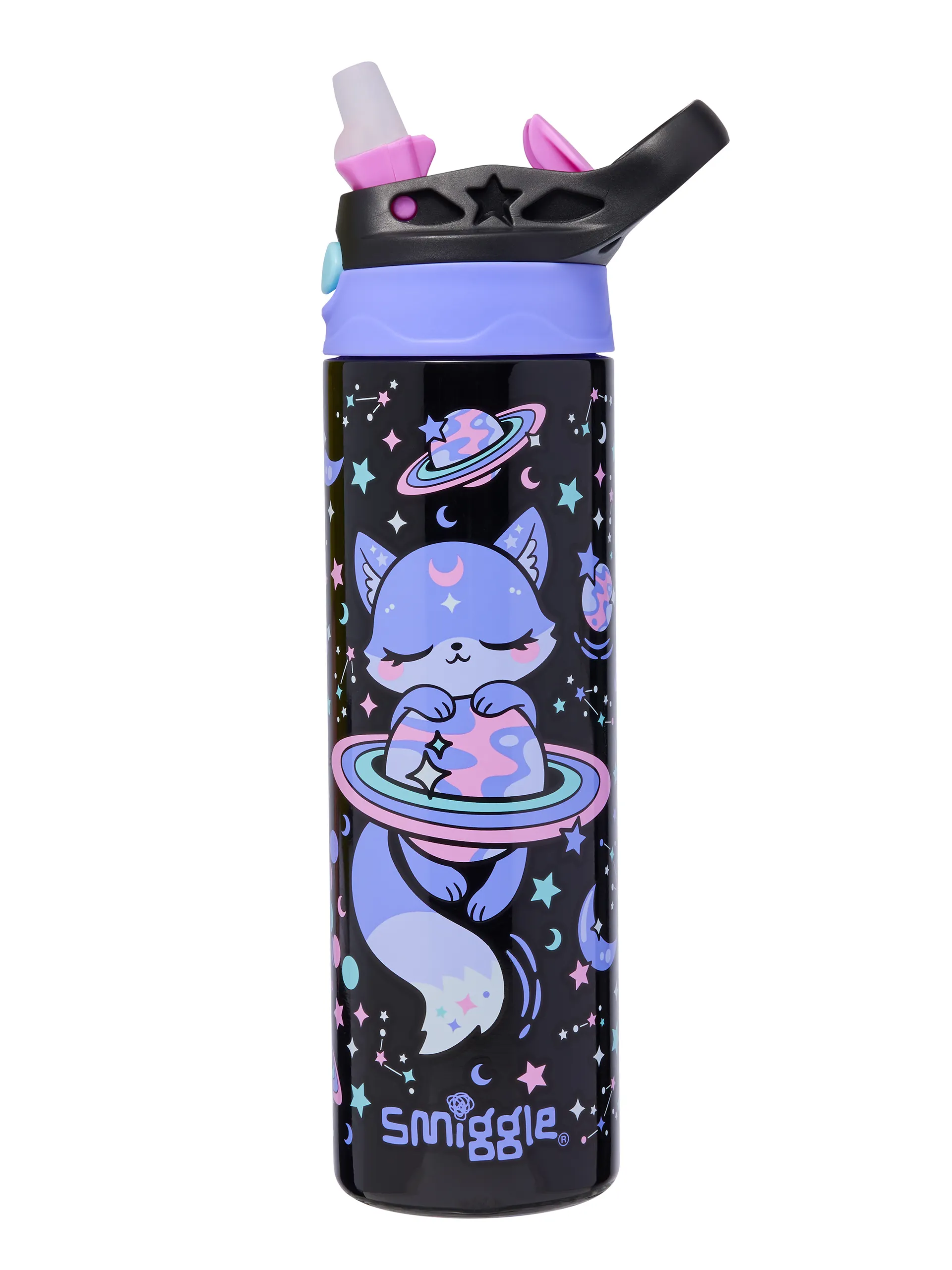 Bright Eyes Stainless Steel Flip Drink Bottle 520Ml