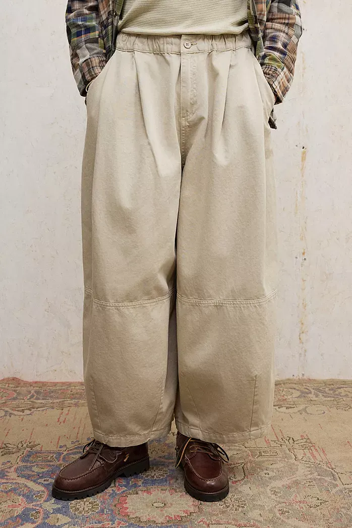 Pantaloni Malachi Ecru Loom