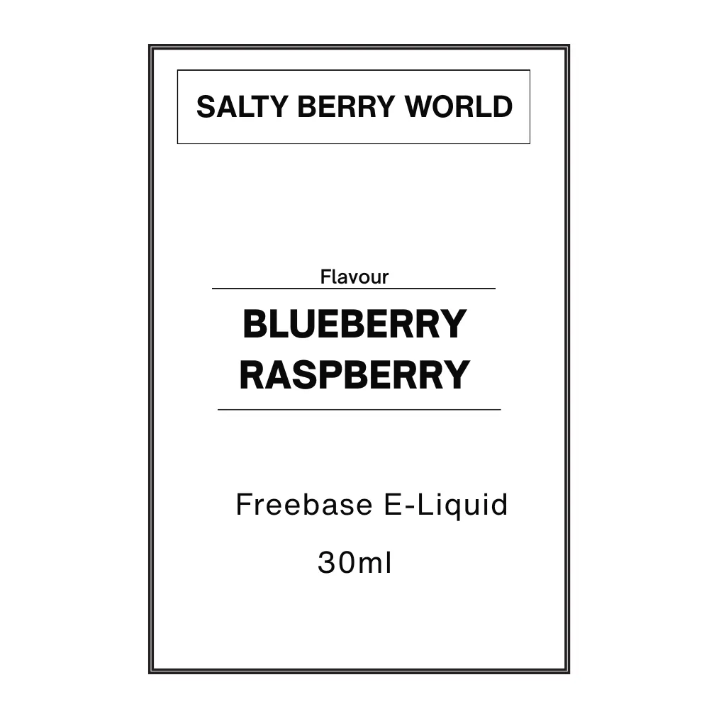 [Ice Ed.] Blueberry Raspberry E-liquid