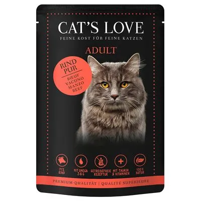 Cat's Love 12 x 85 g pour chat