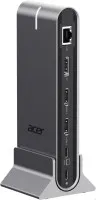 15-in-1 USB Type-C Dockingstation silbergrau