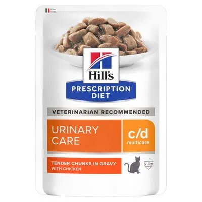 Hill's Prescription Diet pour chat : 24 x 85 g + 12 sachets offerts !