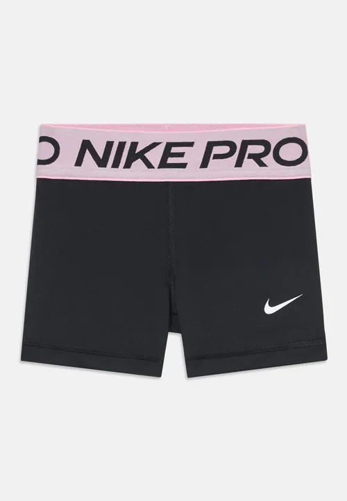 UNISEX - Sports shorts - black/soft pink/white