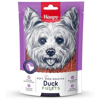 Wanpy Duck Fillets Dog Treat