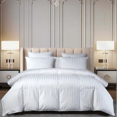 Comforter Duvet Insert Quilted Comforters Twin XL Size All Season Duvet GentleSoft Down Alternative Bedding with 8 Tabs Gifts for Women Men White Twin XL 92 x 68 Inches