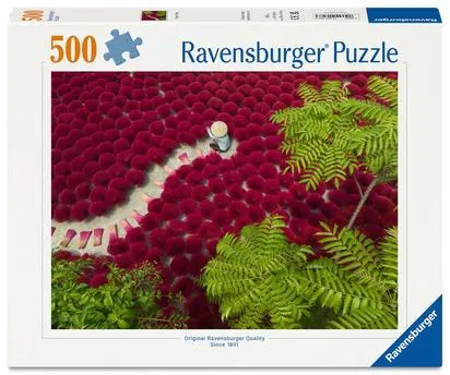 PUZZLE 500 PIECES - UN OCEAN DE ROUGE