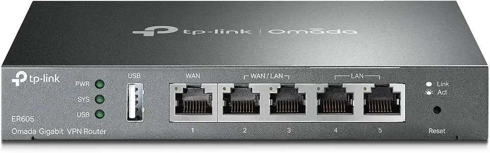 TP-Link ER605, Wired Gigabit VPN Router
